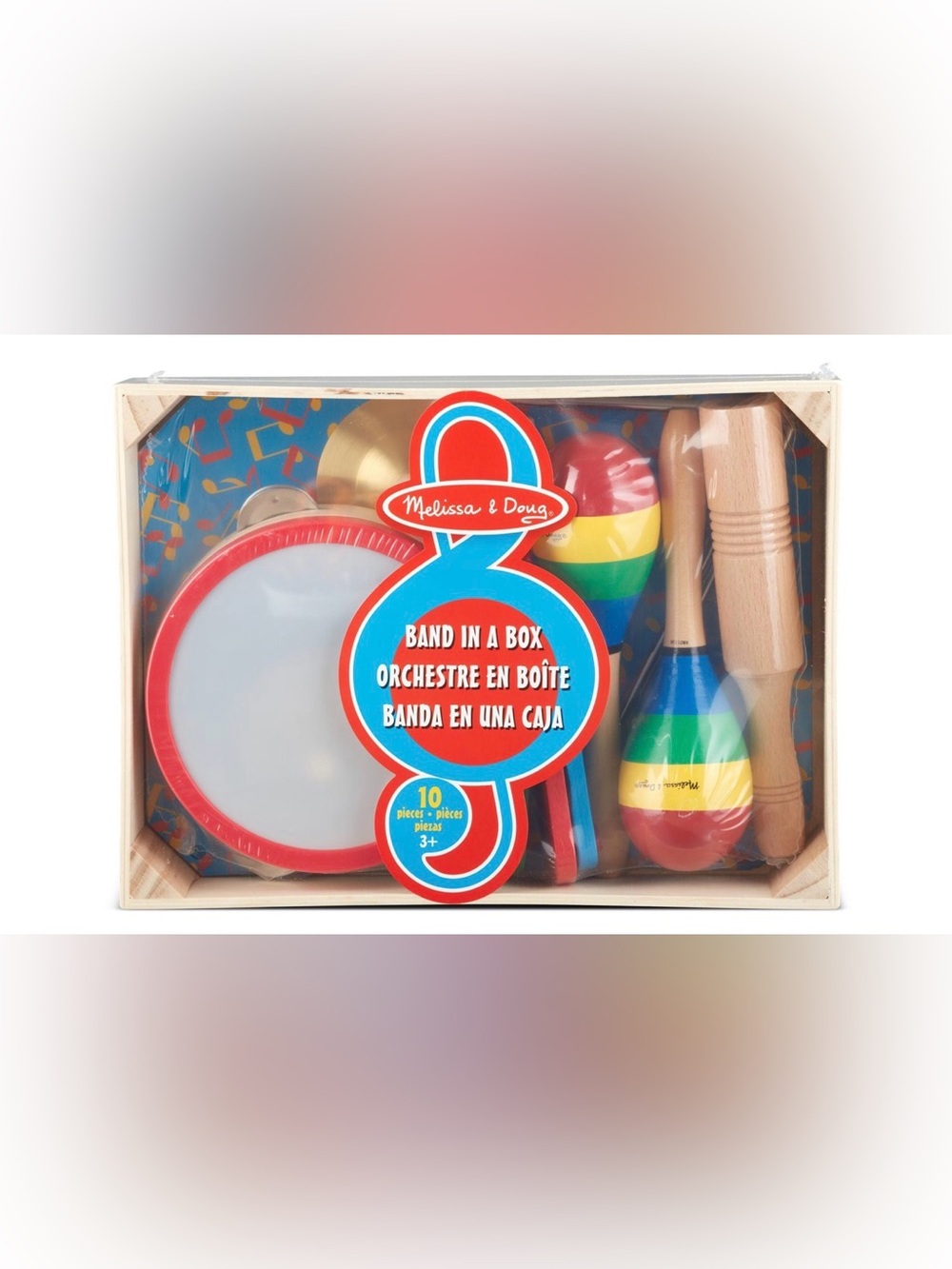 Melissa and Doug - 10 Piece Band in a Box - $36 Retail - NIB